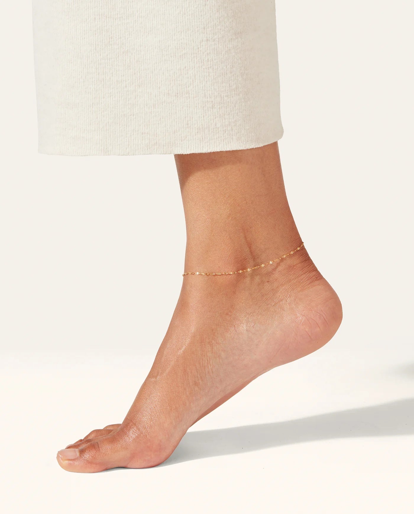 Shell beach anklet