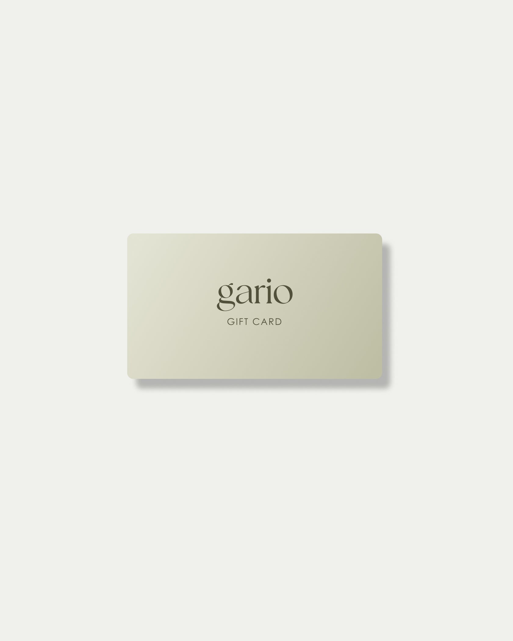 Gift card