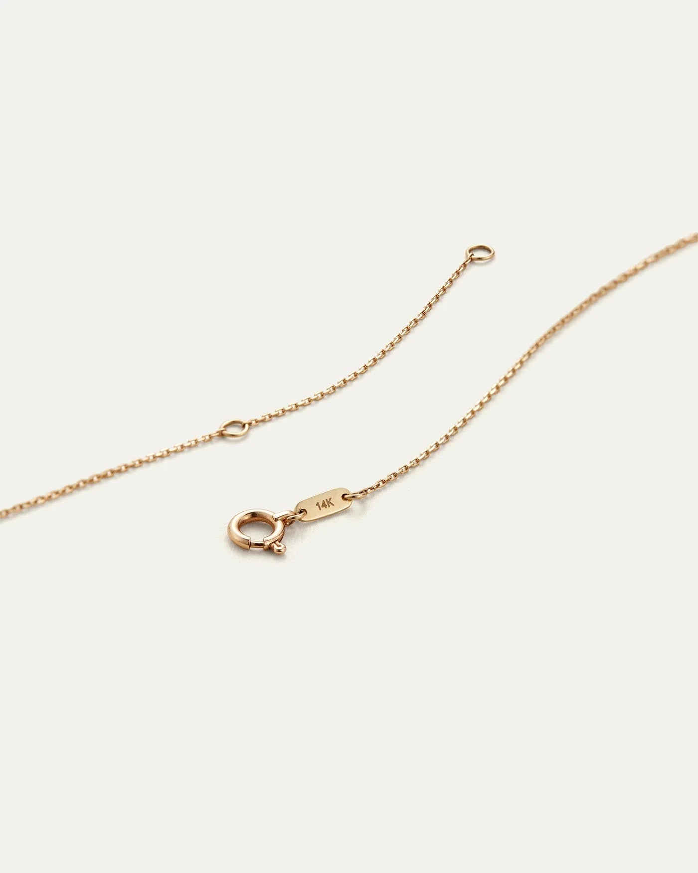 14K gold heart pendant