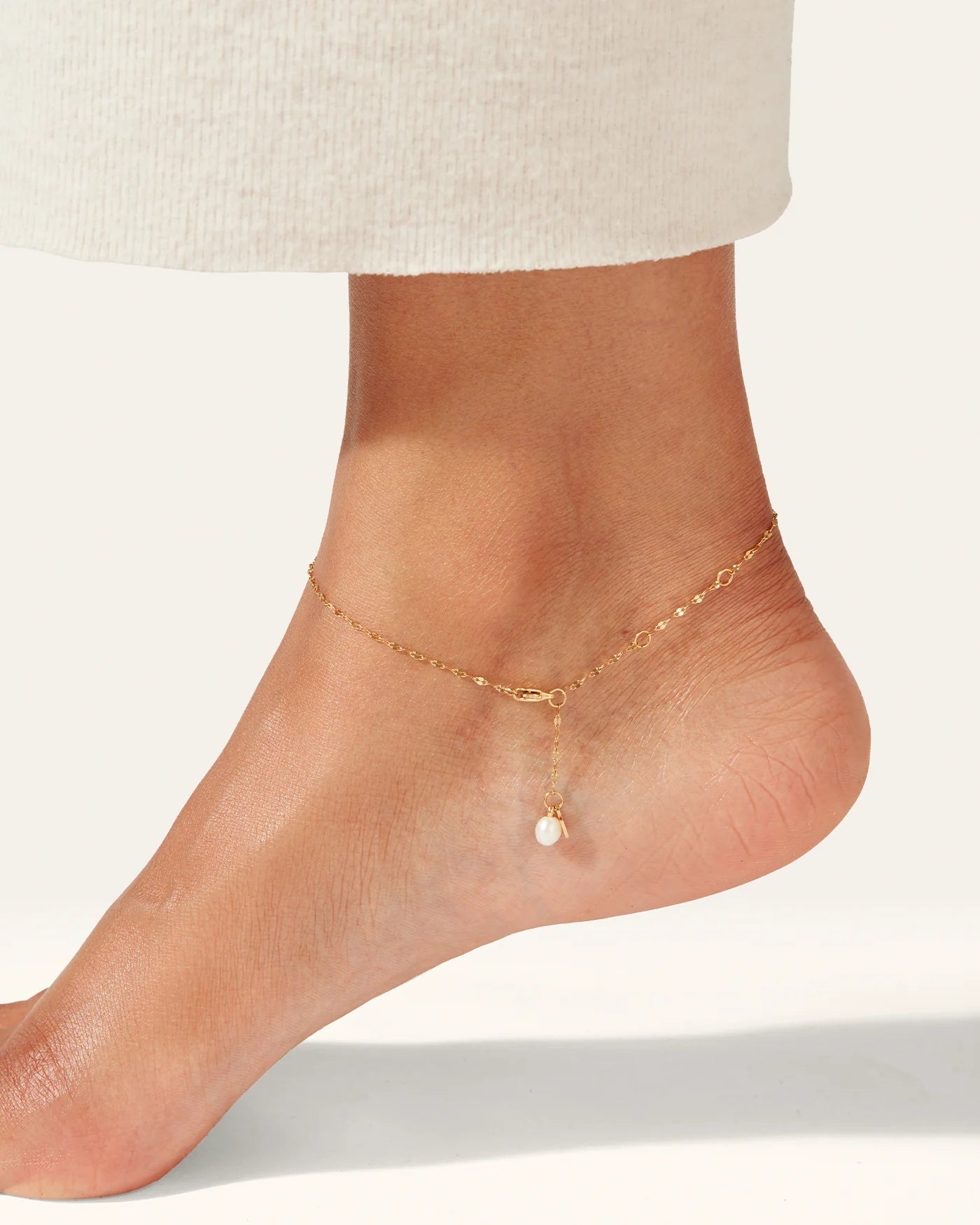 Shell beach anklet
