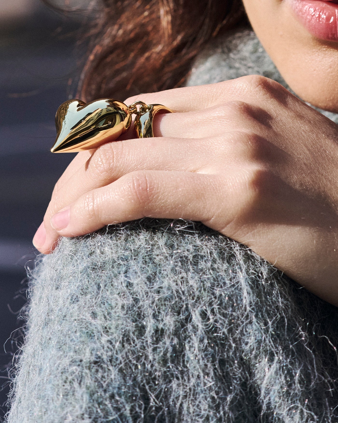 Birthstone promise ring